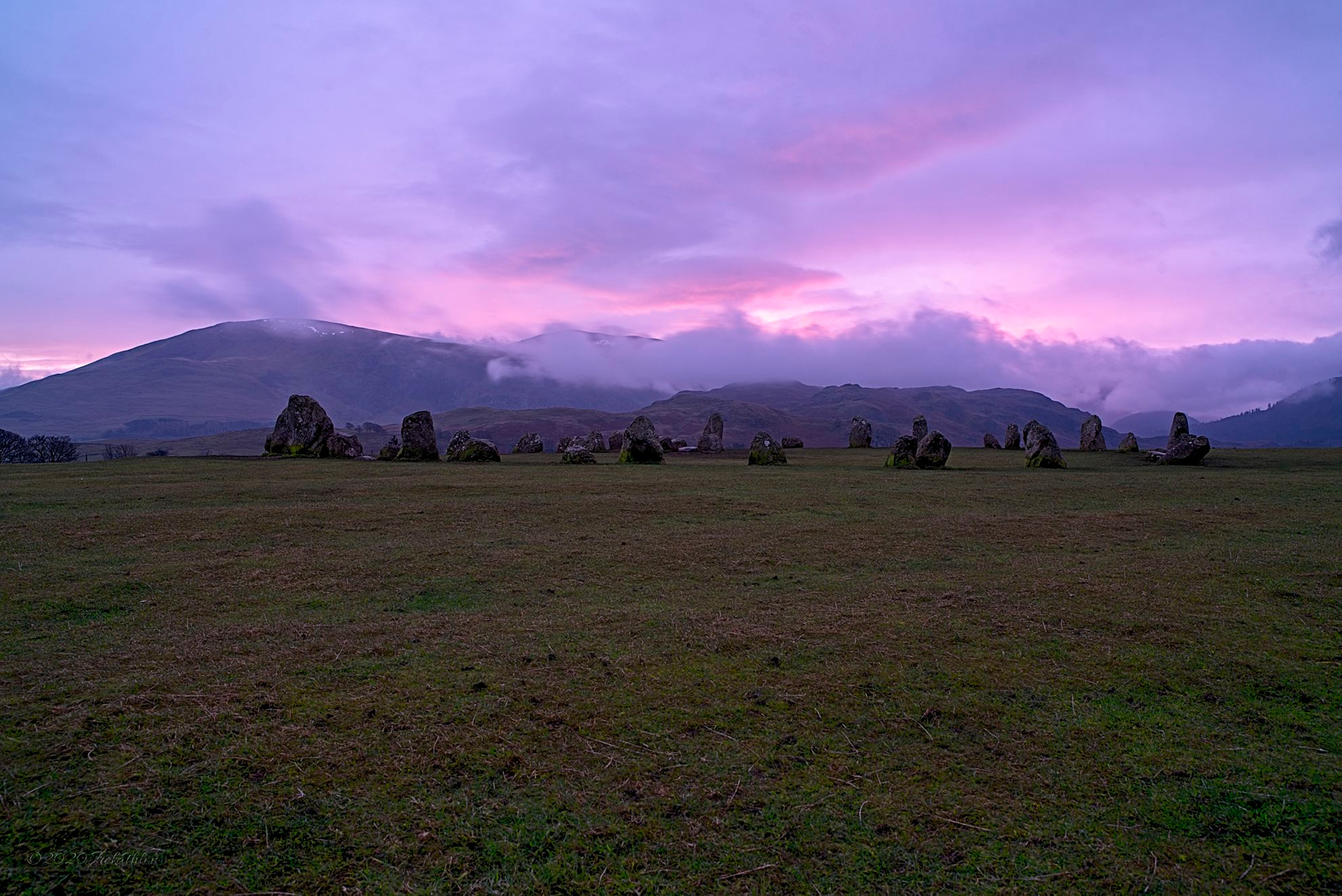 Sunrise on Castlerigg Stone Circle