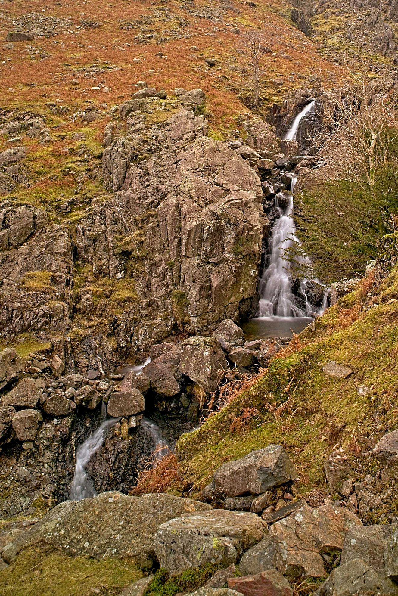 Falls around Dungeon Ghyll